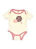 Tea Ivory Short Sleeve Onesie Size 0-3 mo - photo 1