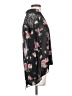 LC Lauren Conrad 100% Polyester Floral Black Long Sleeve Blouse Size XS - photo 4
