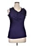 Unbranded Purple Sleeveless Blouse Size XL (estimated) - photo 1