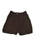 Assorted Brands Solid Brown Shorts Size M - photo 1