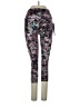 Lululemon Athletica Floral Purple Black Active Pants Size 0 - photo 1