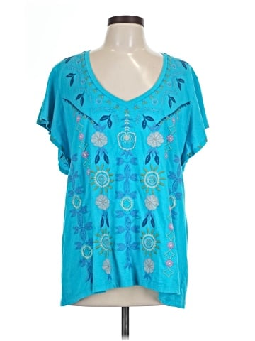 Johnny Was Short Sleeve Blouse (view 1)