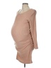 Smallshow Tan Casual Dress Size Lg Maternity - photo 1