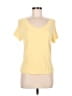 Talbots Yellow Short Sleeve Top Size M - photo 1