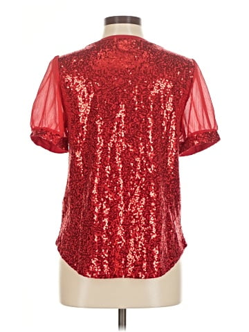 DKNY Short Sleeve Blouse (view 2)