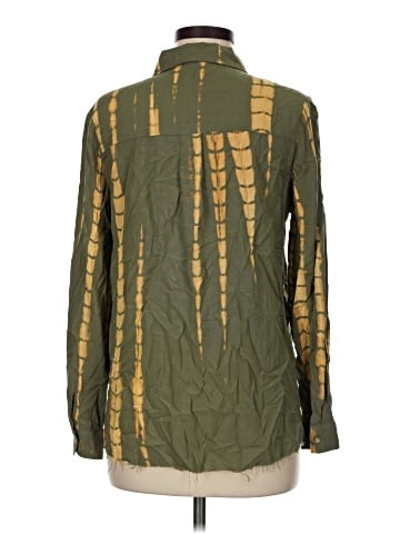 Mystree Long Sleeve Button-Down Shirt (view 2)