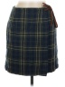 Gap Plaid Blue Casual Skirt Size 8 - photo 1