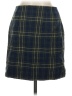 Gap Plaid Blue Casual Skirt Size 8 - photo 2