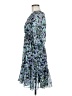 Just... Taylor 100% Polyester Paisley Blue Casual Dress Size 6 - photo 5