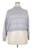 Divided by H&M Stripes Gray Turtleneck Sweater Size XXL - photo 1