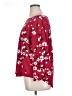 Elle Red Long Sleeve Blouse Size XL - photo 5