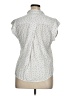 Jachs Girlfriend Polka Dots Ivory Short Sleeve Blouse Size XL - photo 2