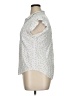 Jachs Girlfriend Polka Dots Ivory Short Sleeve Blouse Size XL - photo 5
