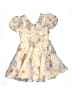 Rare Editions 100% Polyester Tie-dye Yellow Dress Size 12 - photo 1