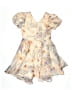 Rare Editions 100% Polyester Tie-dye Yellow Dress Size 12 - photo 2