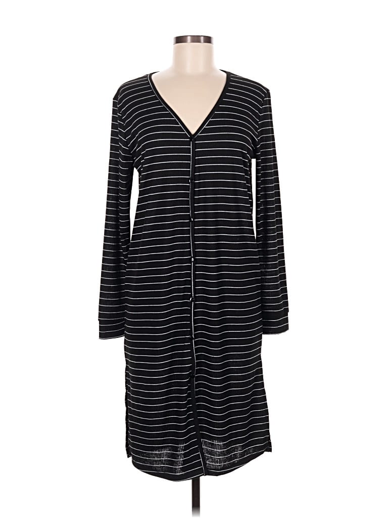 Pre-owned Assorted Brands Cardigan Sweater In Black