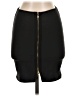 Wow Couture Solid Black Casual Skirt Size S - photo 1
