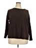 Isaac Mizrahi LIVE! 100% Cotton Brown Pullover Sweater Size 2X - photo 1