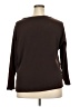 Isaac Mizrahi LIVE! 100% Cotton Brown Pullover Sweater Size 2X - photo 2
