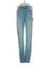 H&M L.O.G.G. Solid Blue Jeans Size 4 - photo 1