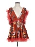 Tularosa 100% Polyester Orange Sleeveless Blouse Size XXS - photo 1