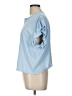 Zara Blue Short Sleeve Top Size L - photo 5
