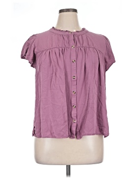 Rose + Olive Short Sleeve Blouse