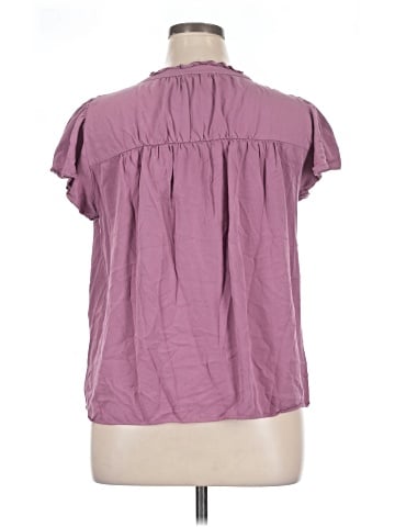 Rose + Olive Short Sleeve Blouse (view 2)