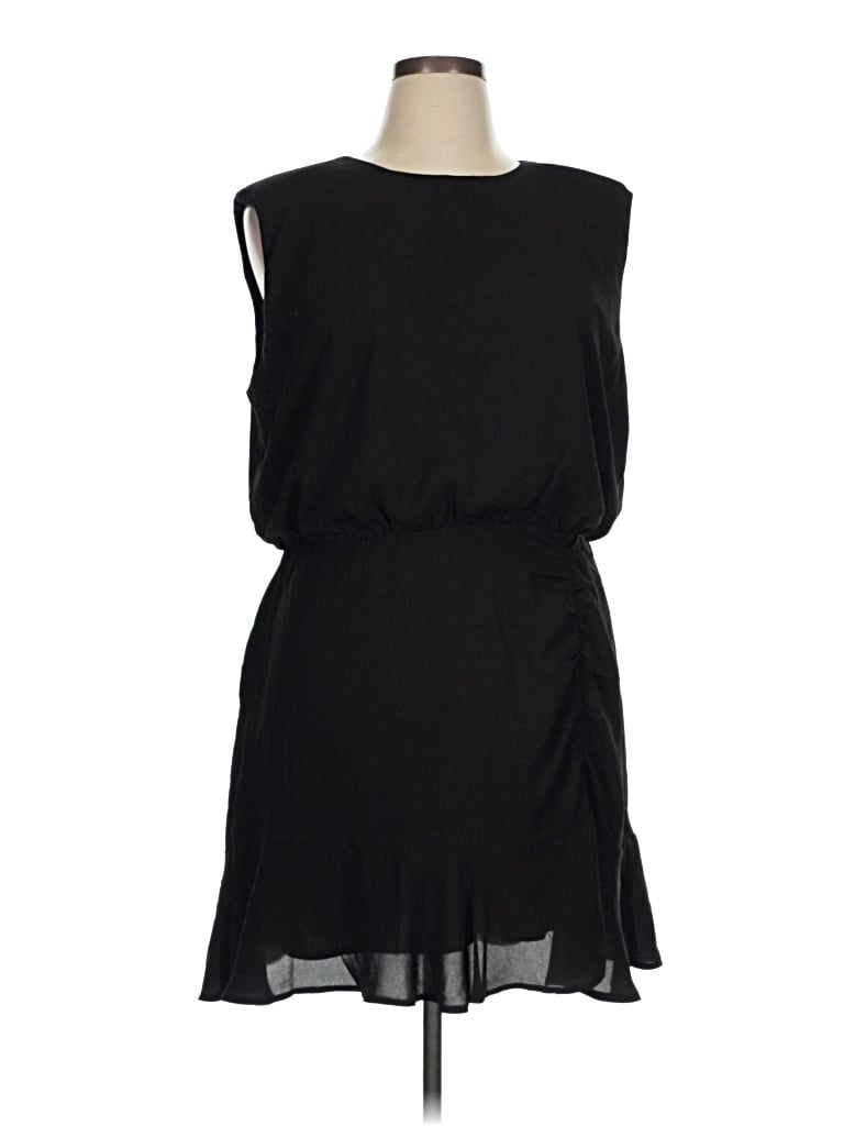 Pre-owned Express Casual Dress In Black