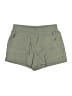 Layer 8 100% Nylon Solid Green Khaki Shorts Size M - photo 1