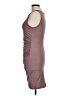 Leith Solid Burgundy Casual Dress Size M - photo 5