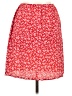 PrettyLittleThing Print Red Casual Skirt Size 12 - photo 1