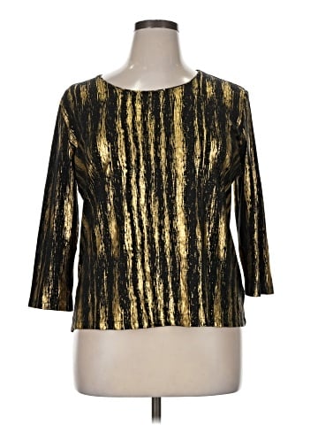 Rebecca Malone 3/4 Sleeve Top (view 1)