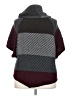 PREMISE Burgundy Poncho Size XXL - photo 2