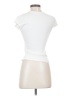 Zara Ivory Short Sleeve Top Size S - photo 2