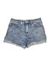 TGLA Blue Denim Shorts Size 26 waist - photo 1