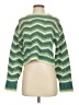 Hippie Rose Chevron-herringbone Green Pullover Sweater Size XS - photo 1