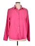 Unbranded 100% Polyester Pink Long Sleeve Blouse Size XL - photo 1