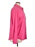 Unbranded 100% Polyester Pink Long Sleeve Blouse Size XL - photo 4