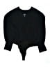 Scoop 100% Polyester Black Long Sleeve Top Size XL - photo 1