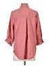 Intro 100% Lyocell Pink 3/4 Sleeve Button-Down Shirt Size S - photo 2