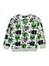 Minecraft Print Silver Sweatshirt Size L (kids) - photo 2