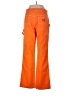 Dickies 100% Cotton Orange Cargo Pants Size 9 - photo 2