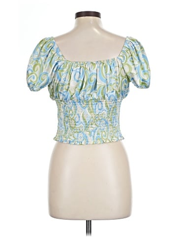 Just Polly Short Sleeve Blouse (view 2)