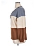 BTFBM Color Block Brown Long Sleeve Top Size XL - photo 5