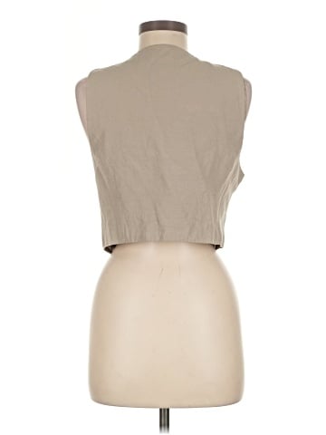 Zara Sleeveless Button-Down Shirt (view 2)