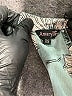 Amaryllis 100% Polyester Floral Teal Casual Dress Size XS - photo 7