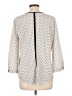 41Hawthorn Polka Dots Ivory White 3/4 Sleeve Blouse Size L - photo 2
