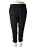 XCVI Solid Black Active Pants Size 3X - photo 1