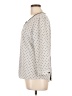 41Hawthorn Polka Dots Ivory White 3/4 Sleeve Blouse Size L - photo 5